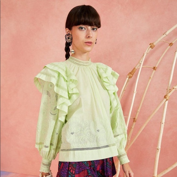 Ulla Johnson Annetta Blouse - Picture 1 of 2